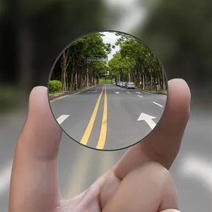 Automobile rearview mirror rain fog resistant external blind spot rearview mirror small round mirror