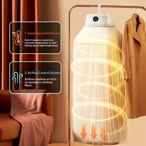 Séchoir à <span class=keywords><strong>linge</strong></span> pliable transfrontalier modèle SH-005, style armoire, pour usage domestique et voyage, portable, vente en gros - Product Image 6