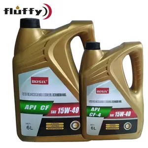 Amarelo resistente 15w40 5w30 20/40, óleo de alta qualidade, garrafa de plástico, óleo de motor diesel