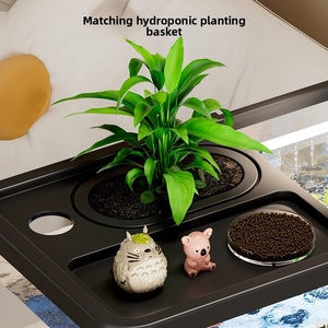 Aquário Ecológico de Acrílico para Mesa com Circulação Automática e Filtro de Oxigenação para Peixes Betta e Goldfish - Product Image 6