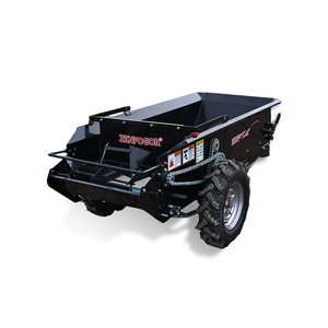 Remorques ATV à traction de tracteur, épandeur de fumier avec boîte de vitesses, épandeurs d'engrais organique, épandeur de fumier - Product Image 4