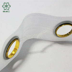 Bán Buôn Sang Trọng Polyester Khoen Rèm Cửa Sinh Thái Thân Thiện An Toàn Làm Rèm Cửa Khoen Rèm Màn Nhựa - Product Image 6