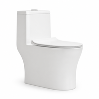 WC intelligent monobloc moderne avec double chasse, céramique de haute qualité, chasse automatique et lavage à l'eau chaude pour hôtels et salles de bain domestiques