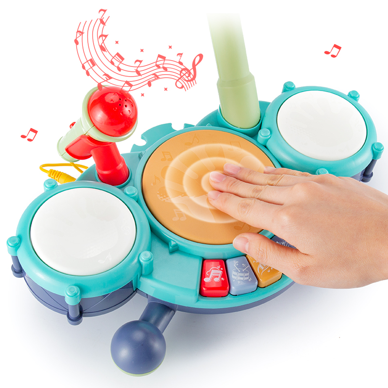 Оптовая продажа, детская игрушка, барабан джаза, музыкальная клавиатура, пластиковый электронный музыкальный барабан, игрушка для ребенка