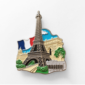 Nhiều màu pháp Eiffel tháp quà lưu niệm khuyến mại quốc gia ngày Quà Tặng kim loại tủ lạnh nam châm - Product Image 6