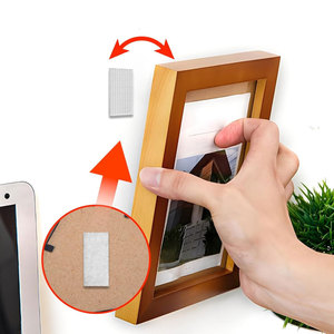 Strisce Adesive Multiuso Riutilizzabili, Cuscinetti Adesivi per Appendere Quadri, Cornici, Specchi, <span class=keywords><strong>in</strong></span> Cucina e Bagno - Product Image 2
