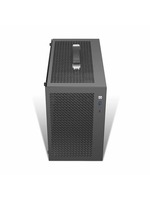 Portable MicroATX Mid Tower PC Case with USB 3.0 Type-C Interface Aluminum Alloy Desktop Gaming Computer SPCC Glass
