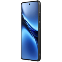 Étui de protection magnétique anti-espionnage pour téléphone portable, antichoc, en TPU+PC+bande métallique, avec support, pour S23 Noir