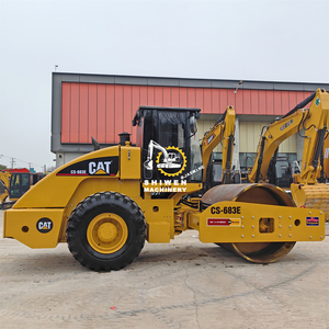 Rouleau compresseur d'occasion CS-683E, vente chaude, puissance 129 kW, certification CE EPA, machinerie moyenne 18 tonnes, meilleur prix, CS583E CS533E - Product Image 3
