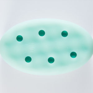 Cepillo de pelo ergonómico Deluxe Comfort Grip & Glide Cepillo de silicona antideslizante para desenredar con función de masaje del cuero cabelludo - Product Image 1