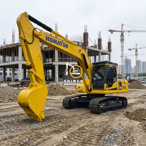 Excavatrice Komatsu PC200-8 d'occasion, 20 tonnes, grande pelle pour le bâtiment et l'exploitation minière, puissance 110 kW, moteur 6D107, modèles PC200, PC220, PC240 utilisés - Product Image 1