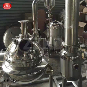 CE Vacuum Steam Electric Heating Milk Juice Concentrator Evaporator for Food - Product Image 6