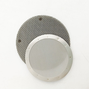 Disque filtrant en acier inoxydable renforcé avec bordure en laiton et aluminium, filtre à air, efficacité de 27% à 80%, maille circulaire multicouche - Product Image 5
