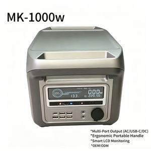 สถานีชาร์จแบตเตอรี่พลังงานแสงอาทิตย์ 1000W 768wh 220V ขายดี พร้อมแผงโซลาร์สำหรับเครื่องใช้ไฟฟ้าภายนอกบ้าน - Product Image 2
