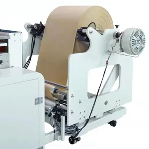 Waben verpackungs papierrolle Schneid-und Aufwickel maschine Papier perforation maschine Braune Wabenpapier-Kraft herstellungs maschine