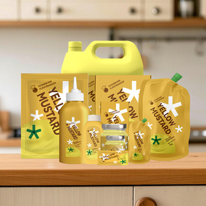 Prix d'usine miel sauce aux graines de <span class=keywords><strong>moutarde</strong></span> en bouteille <span class=keywords><strong>moutarde</strong></span> noire - Product Image 5