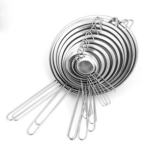 Stainless Steel Oil Strainer 10cm Wide Rim Multifunction Filter Spoon For Soy Milk Sugar Hot Pot - Product Image 1