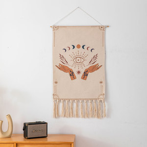 Tapiz de Astrología de algodón y poliéster, manta colgante de pared, tejido, nuevo producto - Product Image 5