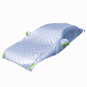 Super épaissi coton matériel demi couverture de voiture pare-soleil Anti neige glace grêle couverture imperméable couverture de toit de voiture - Product Image 3