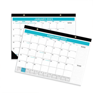 Tùy Chỉnh Thiết Kế Màu Sắc Bàn Lịch 2025 2026 Hàng Tháng Tường Lịch Bàn Pad 12 Tháng Tường Bàn Lịch - Product Image 2