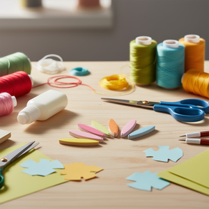 Accessorio ovale in legno Ilan 45x20mm 6 pezzi per artigianato - Product Image 2