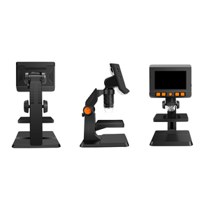 Microscopio Electrónico <span class=keywords><strong>digital</strong></span> LCD, pantalla de 4,3 pulgadas, luces LED, 1080P, portátil, 1000X, con soporte, 8 Uds. - Product Image 6