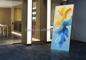 Pantalla de póster Led de pie con control USB WIFI 1920X640mm Pantalla de póster LED portátil centro comercial interior P2 p2.5 pantalla Led Póster - Product Image 2