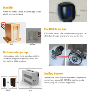 Лазерный аппарат для удаления волос из лунного света с 808 ручкой - Product Image 4