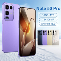 Ponsel Global Versi Note 50 Pro 5G dengan Desain Tahan Lama, Dukungan Bahasa Spanyol, Kamera 108MP, Dual Kartu SIM, Layar 7.3 Inci