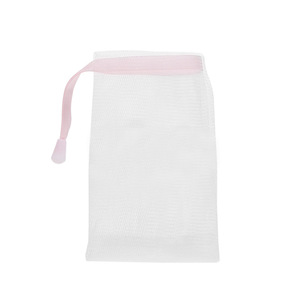 Red de espuma de jabón para limpieza facial de doble capa de 16x15cm con bolsa de malla, artículos diversos domésticos de primera calidad para una limpieza facial eficaz - Product Image 5