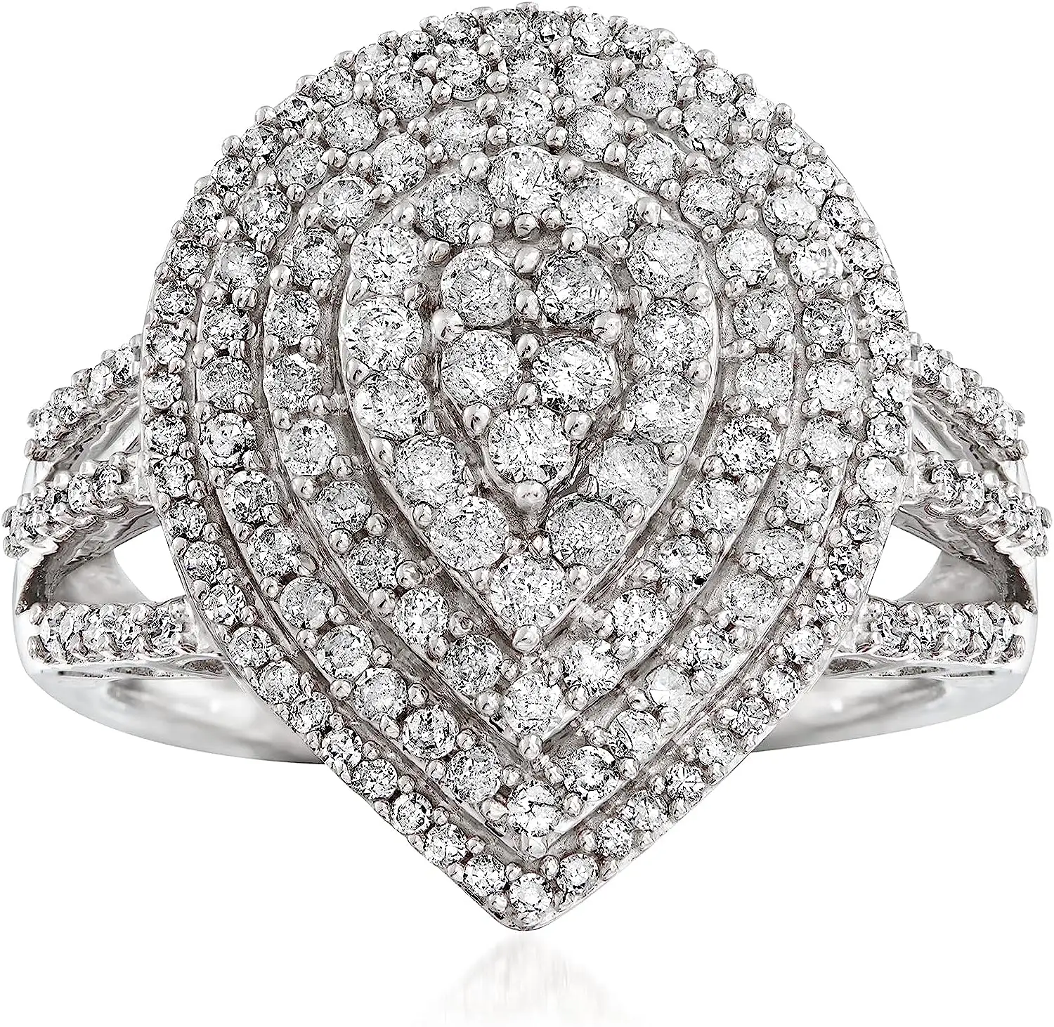 Fine Jewelry Custom ization OEM Großhandel 925 Sterling Silber Ring Runde Brilliant Engagement Frauen Lady Ring