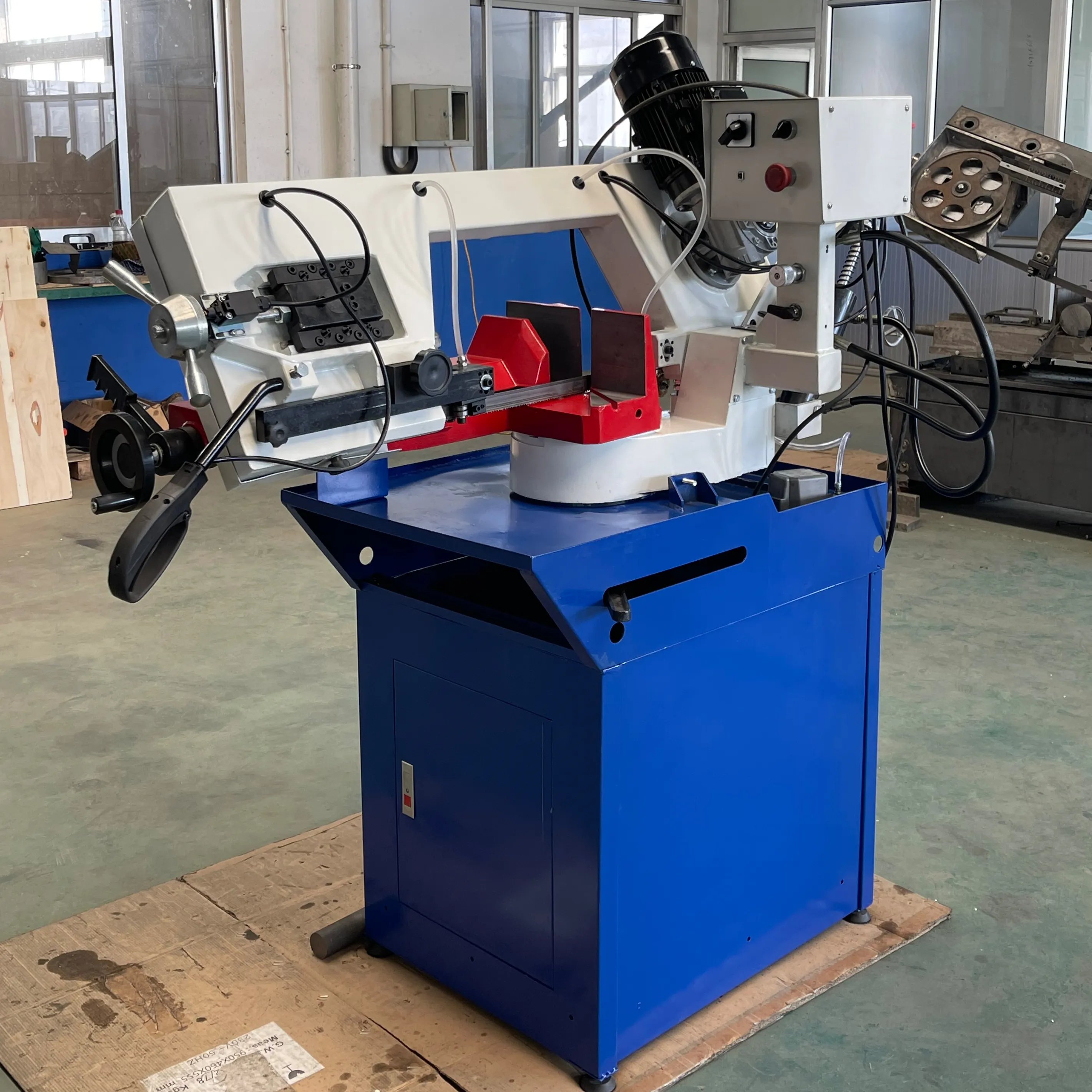 9 Inch Miter Head Horizontal Metal Cutting Band Saw