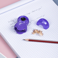 Retour à l'école 2 en 1 innovatrices de rouleau de forme de gomme unique trou taille-crayon avec gomme