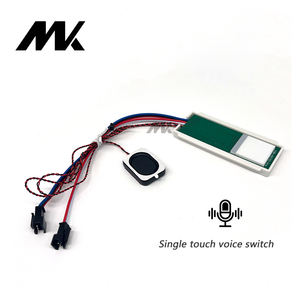 Interruptor de sensor táctil de 12V con idioma personalizado, atenuador LED inteligente, luz de Control de voz CCT para espejo Led de baño - Product Image 1