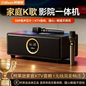 Machine de karaoké tout-en-un pour la maison avec microphones et télécommande pour une utilisation en intérieur - Product Image 3