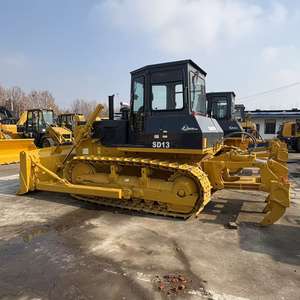 Motoniveladora Shantui SD13 13T Usada con Motor Cummins y Bomba, Probada en Climas Polvorientos y Cálidos para Proyectos de Carreteras en el Desierto - Product Image 5