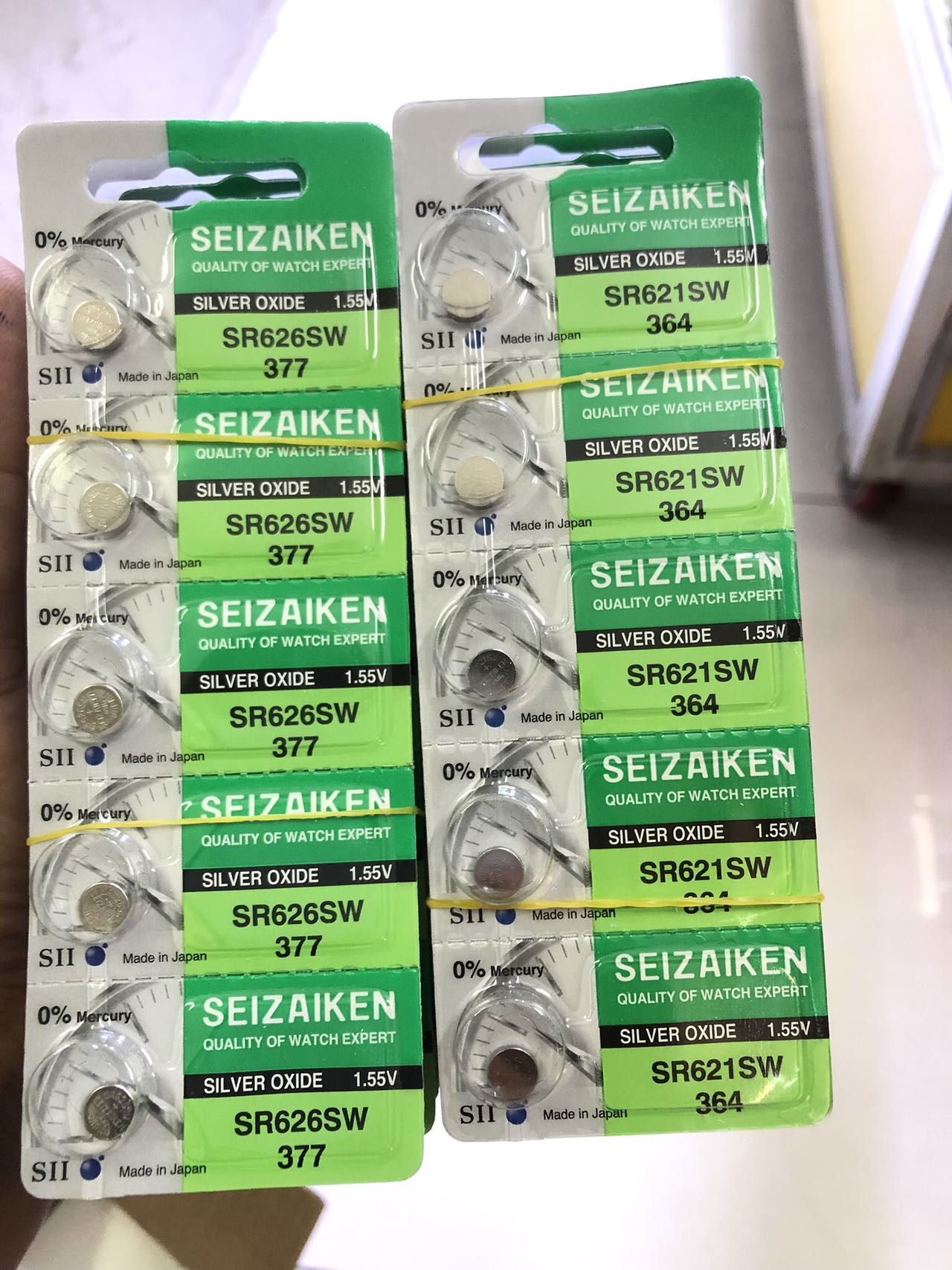 watch battery maxell japan 621 626