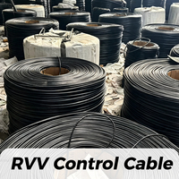 Câble de commande H05VV-F RVV 5x4mm² 5 conducteurs en cuivre flexible multibrins isolé et gainé PVC 300/500V pour câblage de machines