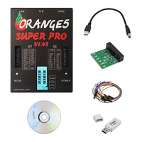 Programmateur ECU Orange5 V1.42 V1.45, lecteur de code de diagnostic automobile, outil de diagnostic de haute qualité, programmation automatique OBD2, adaptateur complet Orange5