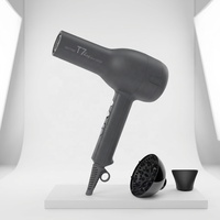 Sèche-cheveux professionnel ionique YX-T7 Max 2400W avec moteur DC sans balais, séchage rapide, pour usage hôtelier (femmes et hommes), avec buse concentrateur