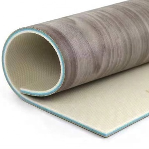 Revêtement de <span class=keywords><strong>sol</strong></span> en vinyle <span class=keywords><strong>PVC</strong></span> moderne, <span class=keywords><strong>antidérapant</strong></span> et imperméable, avec couche d'usure de 4,5 mm, pour salle de danse, gymnase, école, bureau, hôtel, avec design imitation bois - Product Image 1