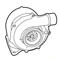 Mesin Turbo J60S YTO LR4M3Z-H52X-U2 4M3Z-H52X.730100 untuk Pertanian Off-road CN-2