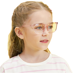 <span class=keywords><strong>แว่นตา</strong></span>คอมพิวเตอร์สำหรับเด็ก ป้องกันแสงสีฟ้า <span class=keywords><strong>กรอง</strong></span><span class=keywords><strong>แสง</strong></span>สำหรับเล่นเกม TR90 ทรงสี่เหลี่ยม สำหรับ<span class=keywords><strong>เด็ก</strong></span>ทุกใบหน้า - Product Image 1