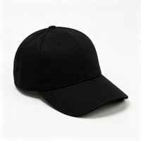 Casquette de baseball en PVC à 6 panneaux, style nouveau, à large bord, couleur unie, design personnalisé, protection solaire idéale pour l'extérieur, réglable