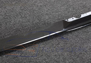 Présentation réelle du produit 2023 : Jupes latérales en fibre de carbone sèche, style <span class=keywords><strong>Capristo</strong></span>, pour pare-chocs de voiture R8 V10 - Product Image 6