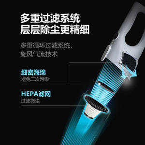 Zech Stick Vacuum Cleaner 600W 220V High Suction Dry Cleaning With Hepa <b>Filter</b> And <b>Sponge</b> For Home Use - Product Image 1