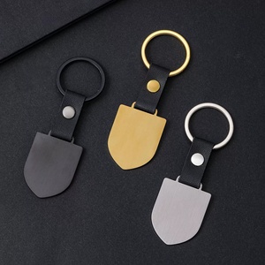 Blank <b>Brushed</b> Surface Metal Keychain for DIY Laser Logo UV Printing Photo Keyring Stainless Steel <b>Bottle</b> Opener Key Chain - Product Image 3