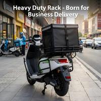 Scooter électrique à deux roues à économie d'énergie, moteur 4000W, 80 km/h, avec batterie lithium amovible 40Ah, étanche IP65