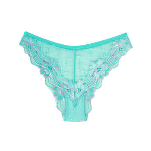 Nouvelles culottes sexy en dentelle brodée respirante pour femmes, style européen et américain, maille charmante, lingerie mature tendance - Product Image 5