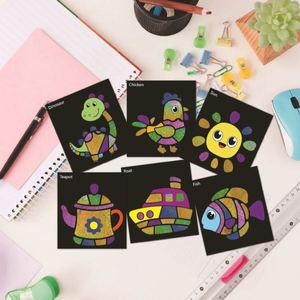 Toddler Birthday Christmas Toys <b>Creative</b> DIY Toy <b>Gifts</b> Animals Foil Arts and Crafts for Kids Ages 4-8 - Product Image 2